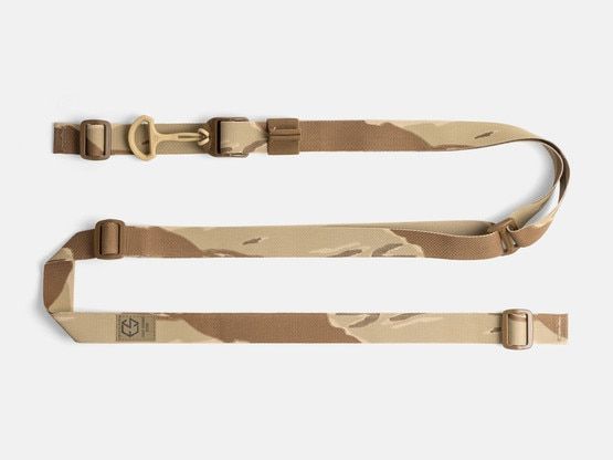 Edgar Sherman Design ESD Sling with Desert Tiger Stripe pattern.